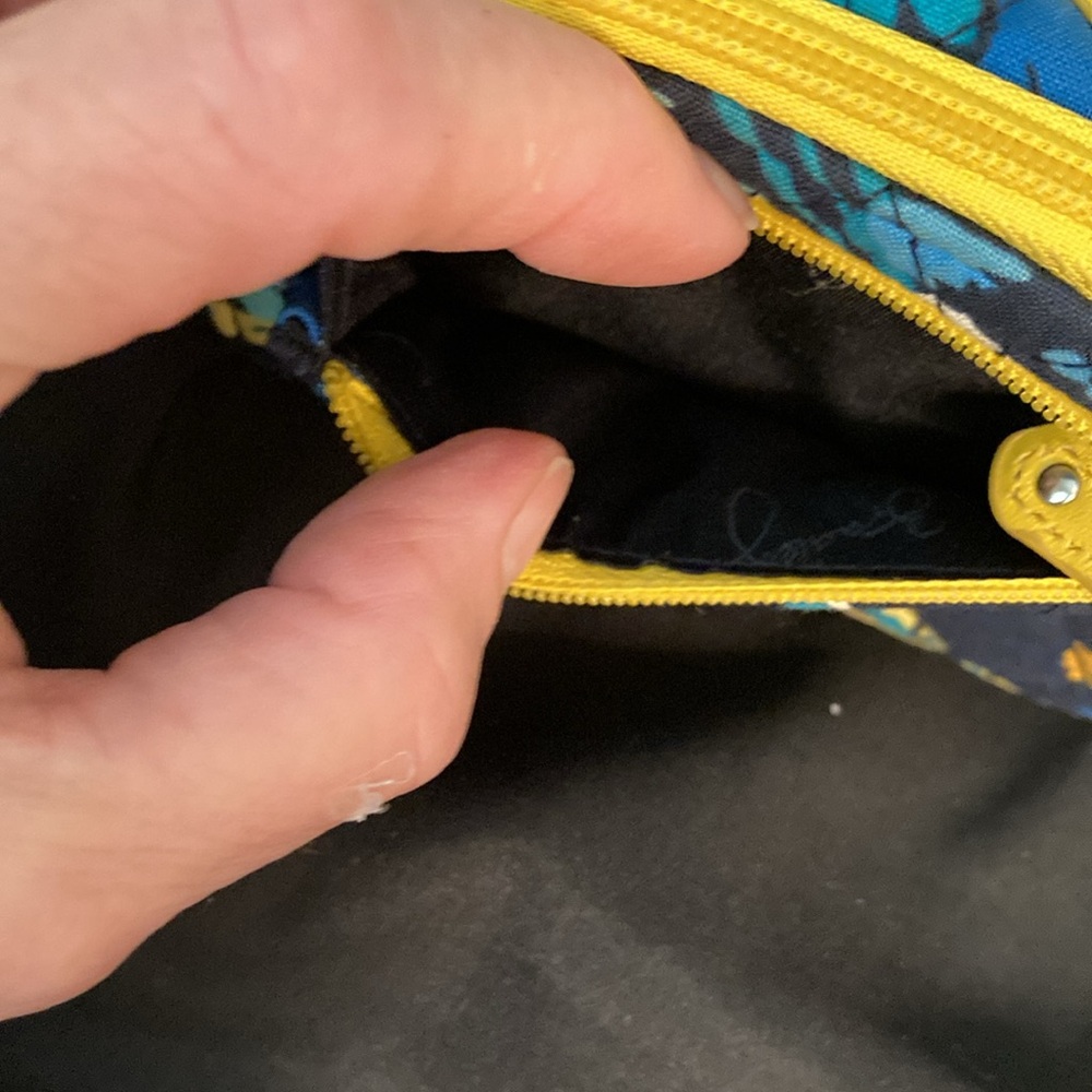 Vera Bradley Midnight Blues Wristlet - Picture 9 of 10